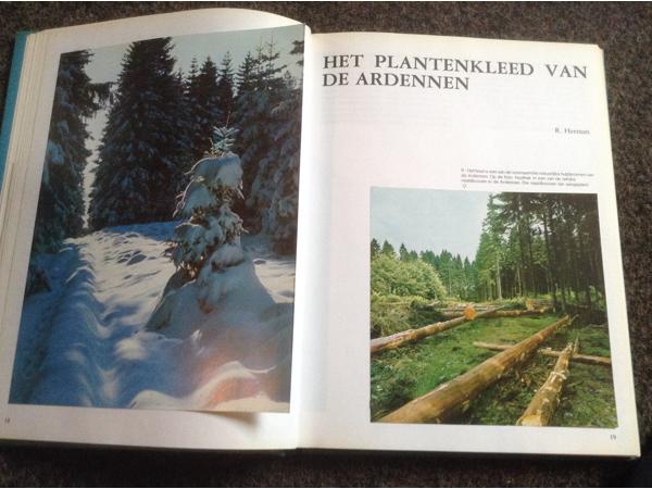 Boek NATUUR en het KLIMAAT en het plantenleed in heel België