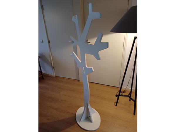 Houten staande kapstok