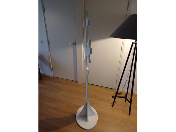Houten staande kapstok