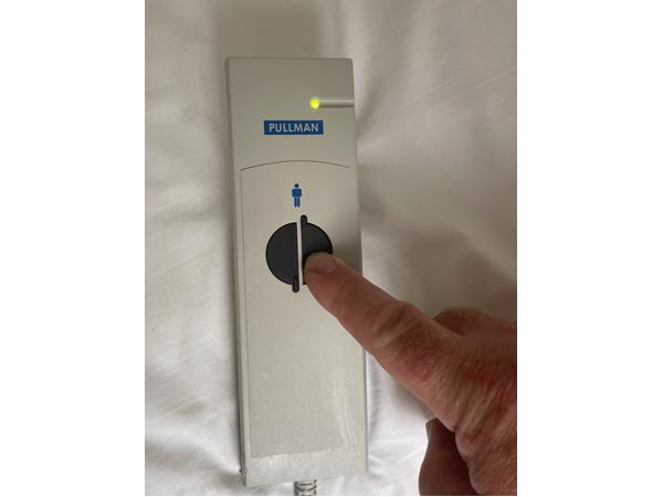 Pullman Elektrisch 1 persoons Bed Hoofeind incl Auping Matras.