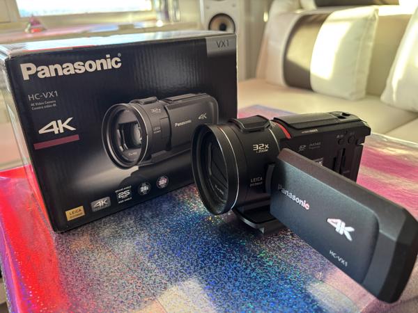 Panasonic HC-VX1 4K Ultra HD Videocamera €490