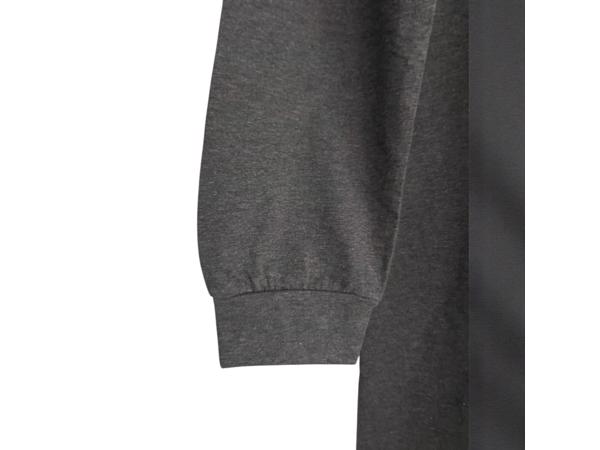 Sweat jurk strass steentjes grijs L/XL