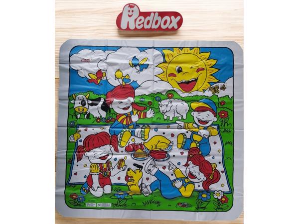 Redbox speelmat / verschoon mat 90x90cm