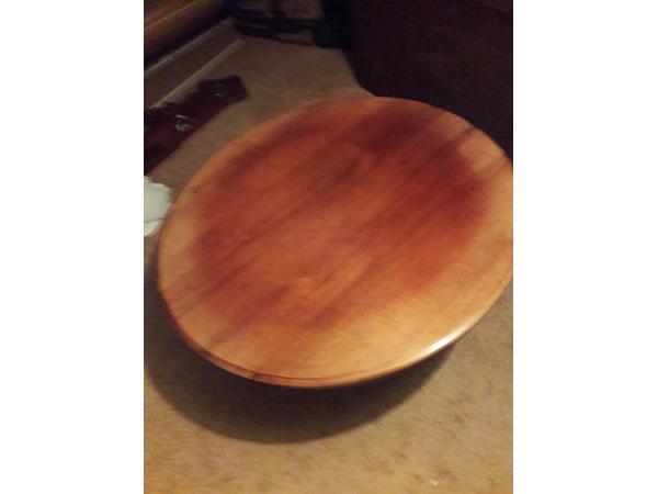 mahonie houten salontafel