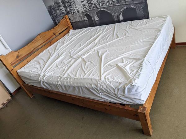 Massief houten bedframe