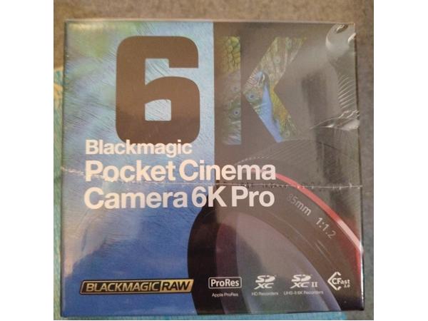 Blackmagic Pocket Cinema Câmera 6k