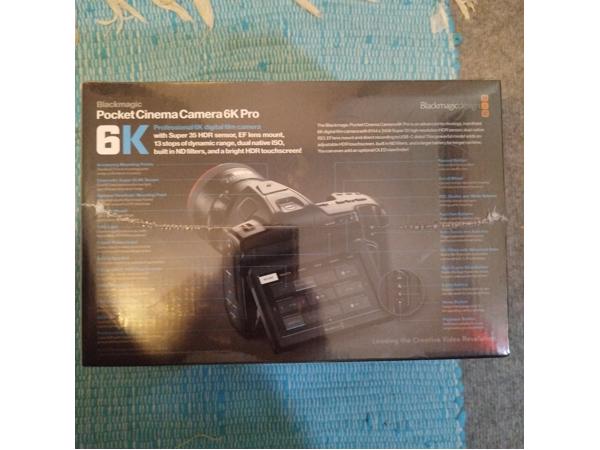 Blackmagic Pocket Cinema Câmera 6k