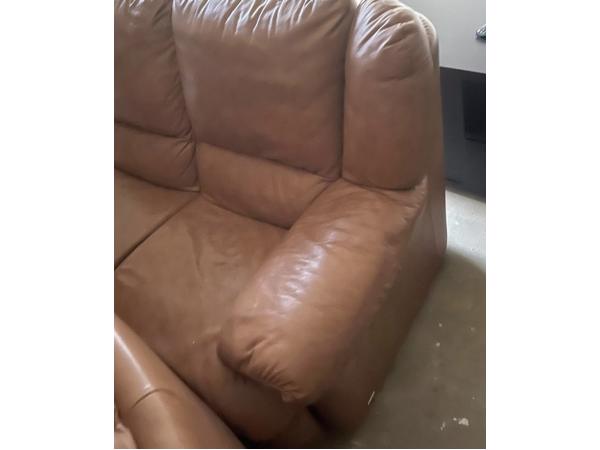 leren hoekbank tekoop