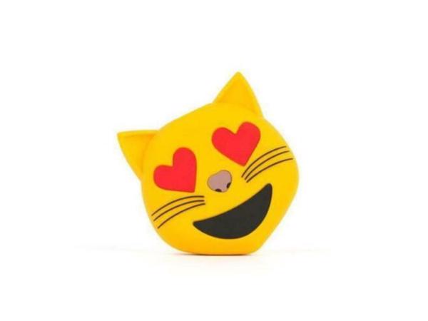 Powerbank 3600 mAh - Verliefde Kat Emoji