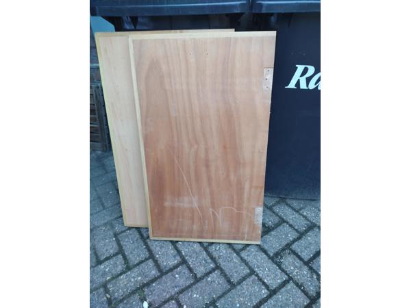 Werkblad met formica toplaag (2 stuks)