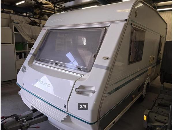 SPRITE EUROLAND 4.50 TM 1996 Vast bed Voortent Fietsenrek