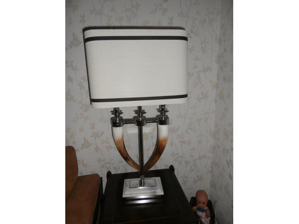 2 prachtige  schemerlampen