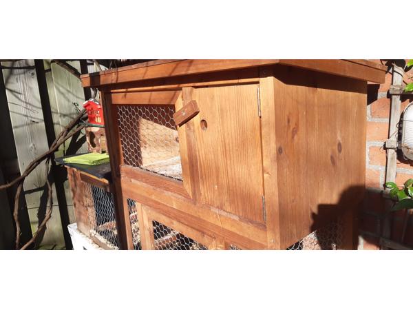 Cavia/konijnen hok incl toebehoren