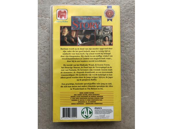VHS videoband The Neverending Story ( NL ondertiteld )