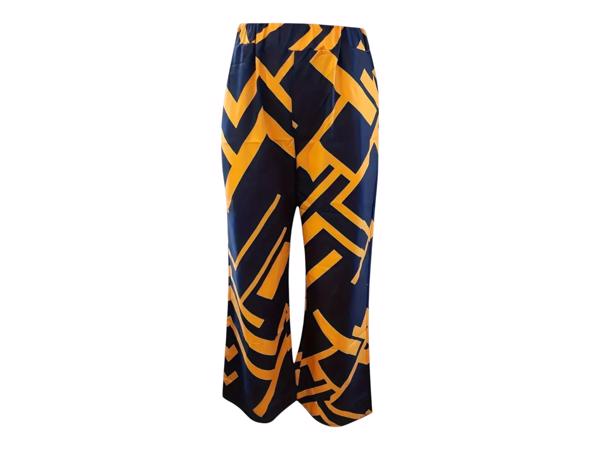 2 delige zomer set blauw oranje XXL