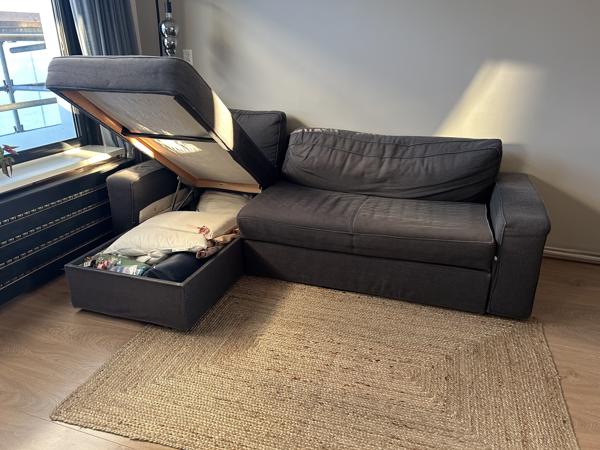 IKEA slaapbank met opberg vak