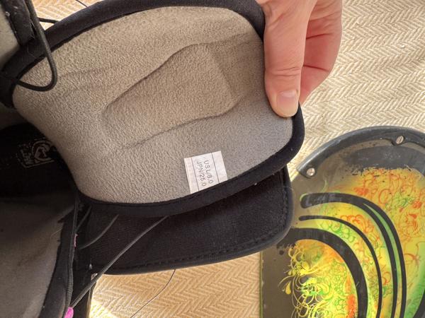 Snowboard met bindingen en schoenen - maat 40