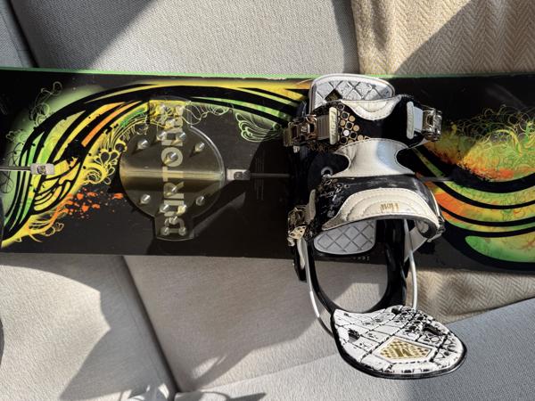 Snowboard met bindingen en schoenen - maat 40