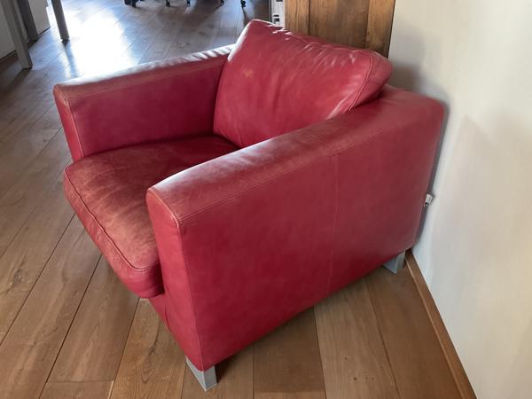 2 rode Montel fauteuils