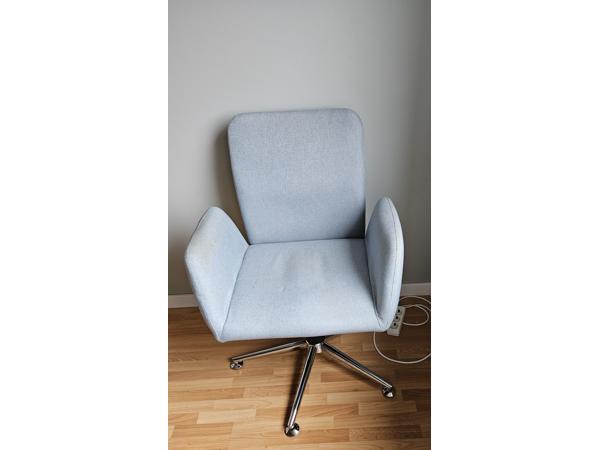 Bureaustoel van stof
