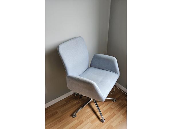 Bureaustoel van stof