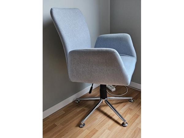 Bureaustoel van stof