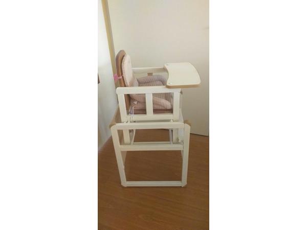 houten meegroeistoel
