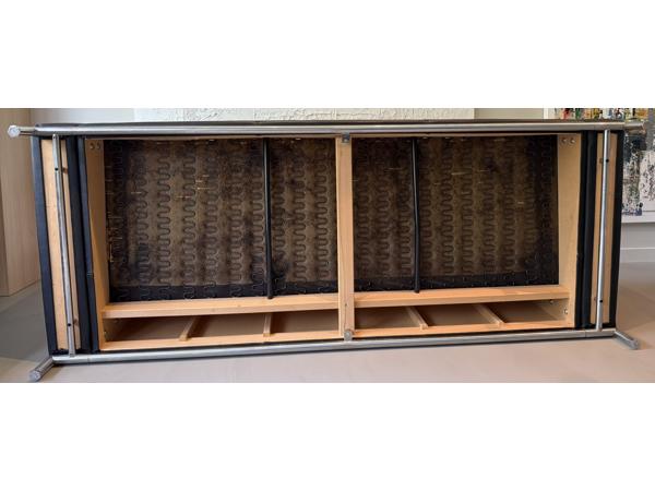 Gelderland Bank – 3-zits designbank – zwart leer – topstaat