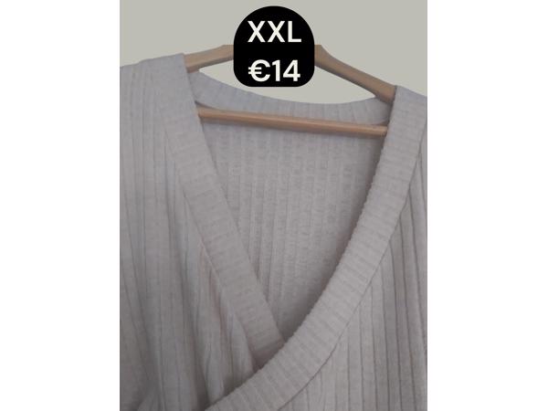 2 delige set beige XXL