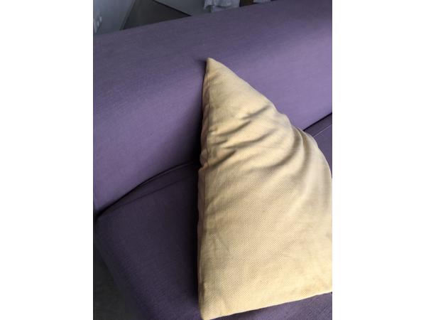 Lange bank in twee delen