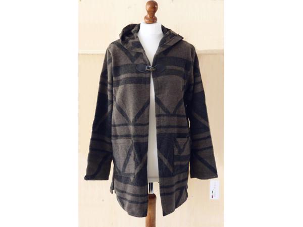 Fleece jas-vest met capuchon, 1 maat 38/42 (nieuw)