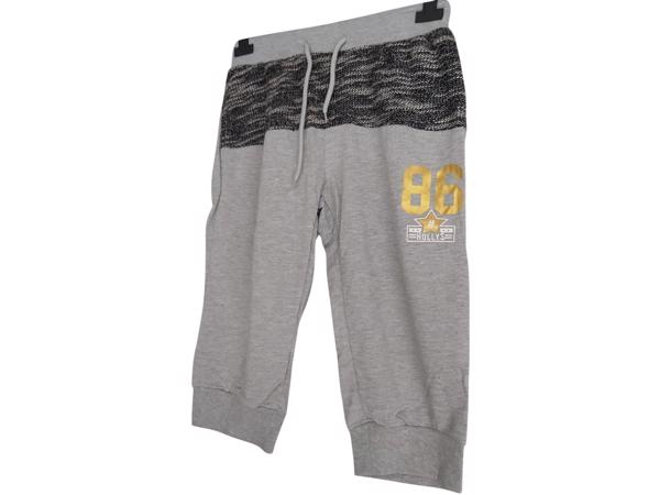 Heren korte broek lichtgrijs M
