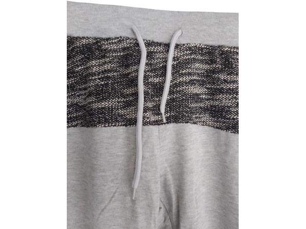 Heren korte broek lichtgrijs M