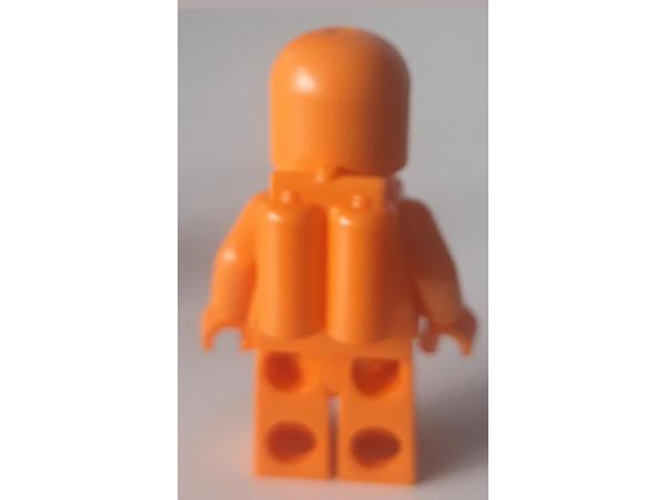 Lego Oranje astronaut