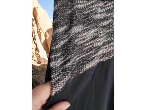 Heren korte broek donkerblauw grijs L