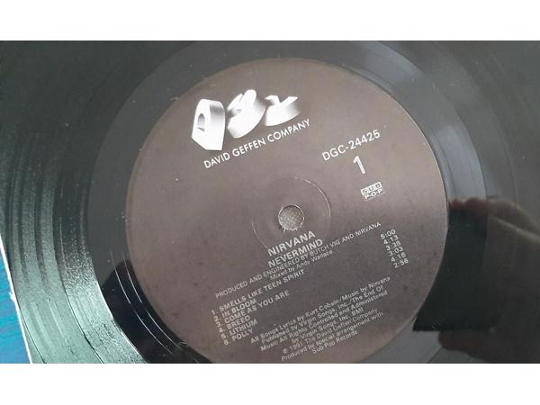 NIRVANA LP NEVERMIND  1991 USA