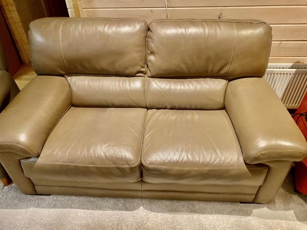 Als nieuwe Italiaanse Leren Bank Te koop Nieuw €1399 nu €350