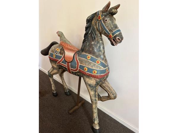 Decoratief houten paard