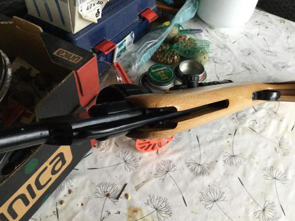 diana 35 4.5 mm in nieuwstaat met richtkijker