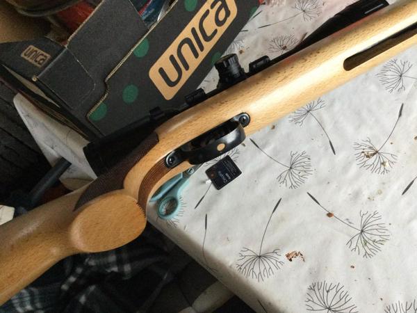 diana 35 4.5 mm in nieuwstaat met richtkijker