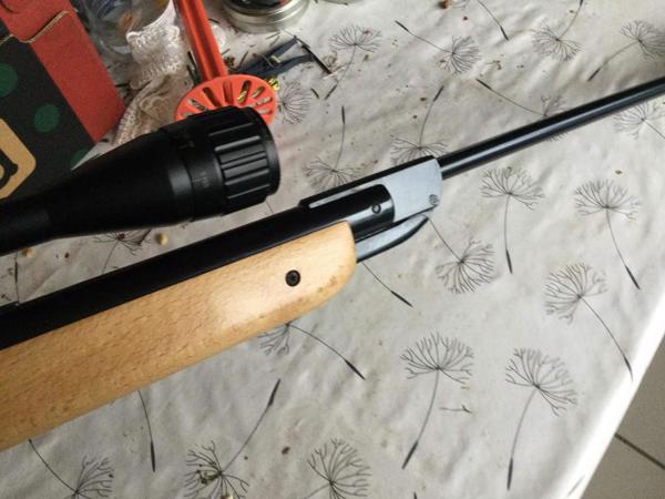 diana 35 4.5 mm in nieuwstaat met richtkijker