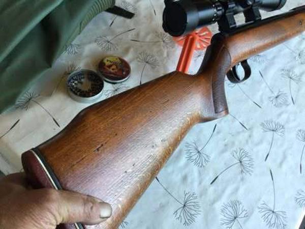 diana 35 met nieuwe  richtkijker