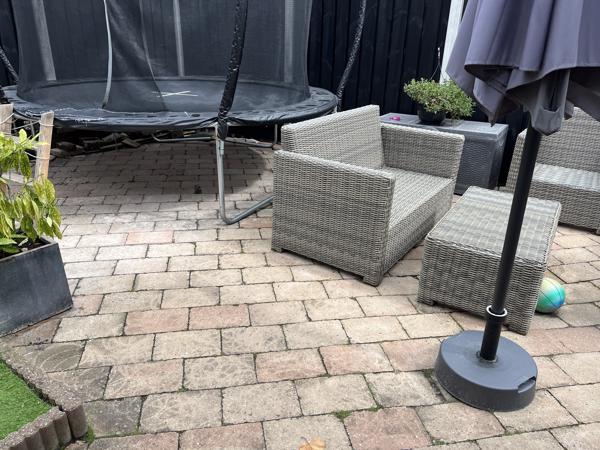 Tegels voor in de tuin 20x30cm ongeveer 35m2