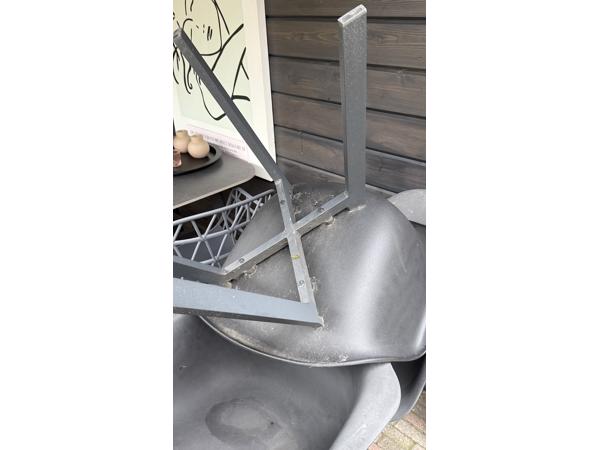 4 terras stoelen