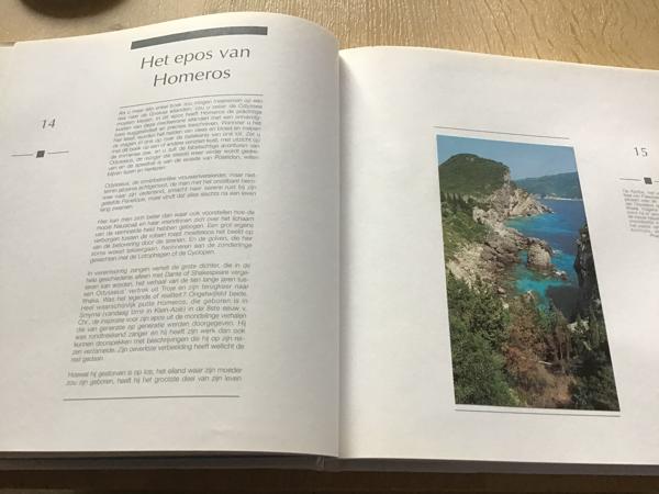Boek ;De Griekse eilanden prachtig landschap TOP