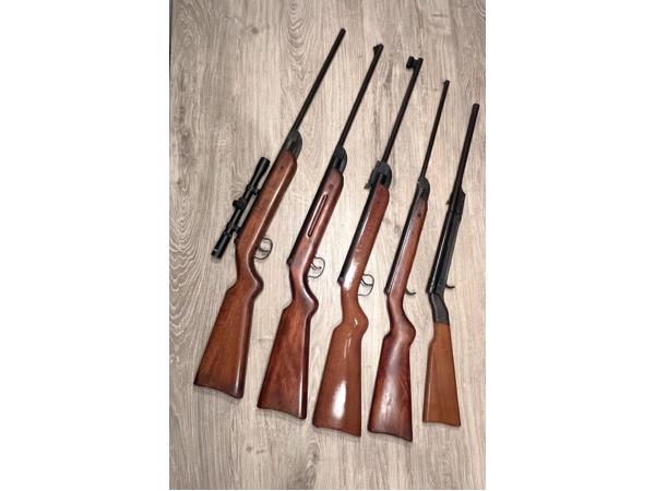 Vijf Diana luchtbuksen