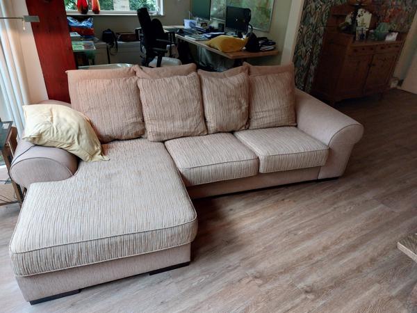 Stevige 3-zits Bank met longseat