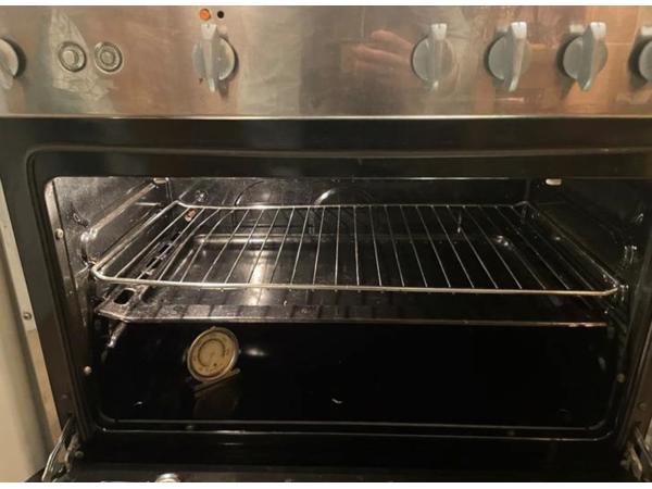 5-pits gasfornuis met oven