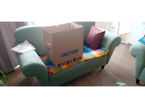 Elektrische boxspring eenpersoons.