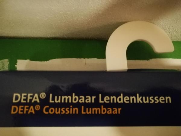 Defa Lendenkussen zwart
